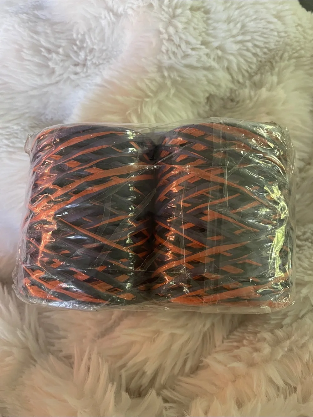 Rolls 150 m x 5 mm Halloween Raffia Paper Ribbon Gift Wrapping Raffia Twine nwt